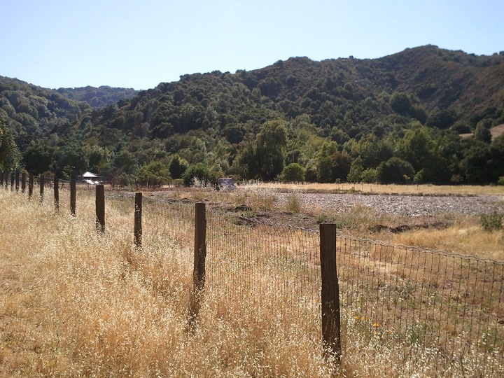 Image or picture of the farmed area of Hidden Villa, Los Altos Hills, CA.